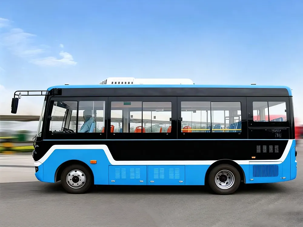 14 Seats Used Pure Electric Public Bus